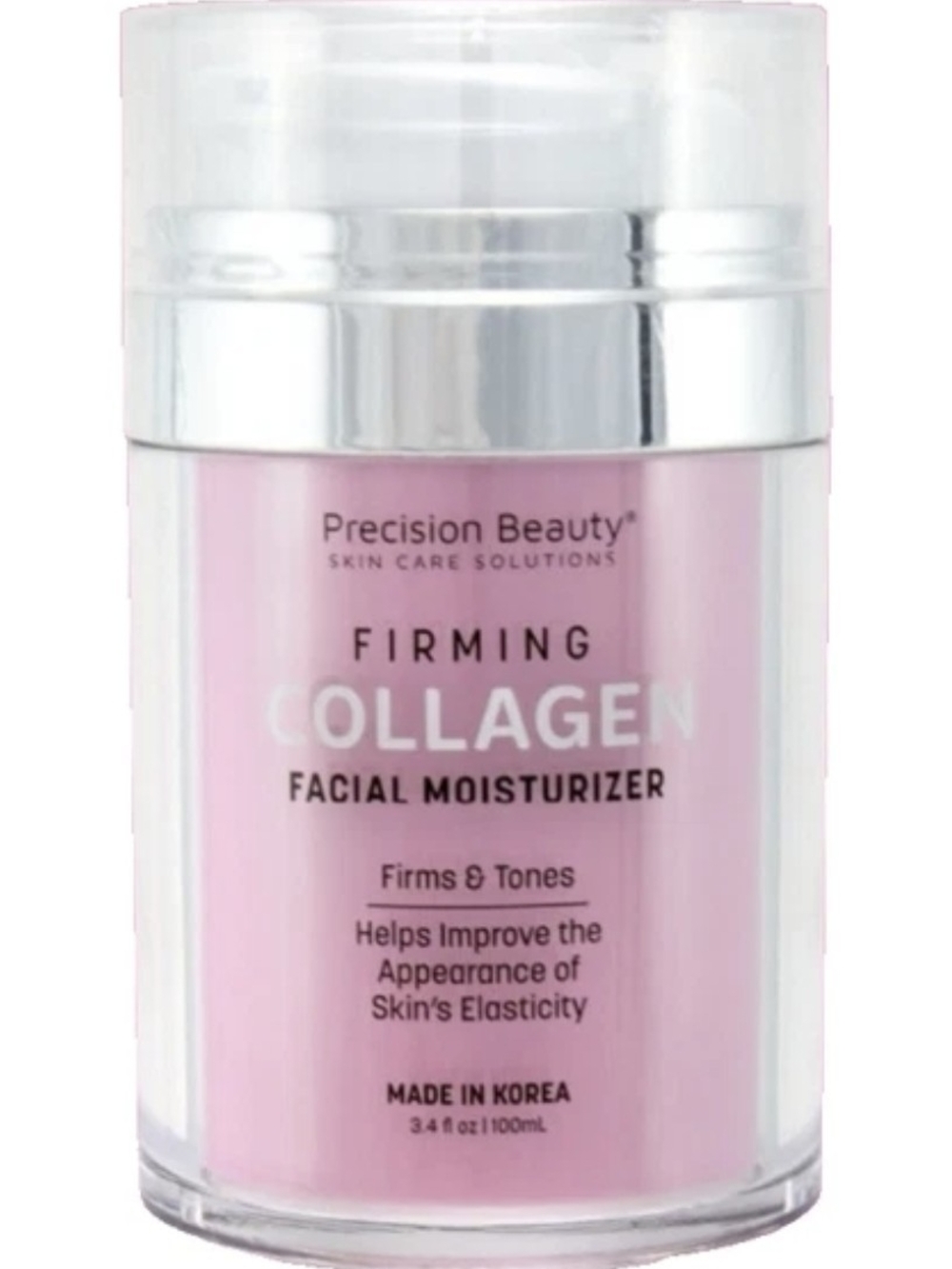 Precision Beauty Firming Collagen Facial Moisturizer Made In Korea 3.4oz